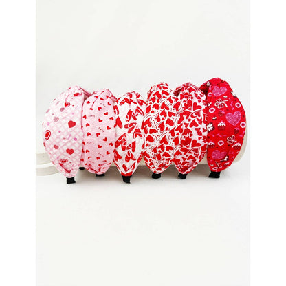 Sweet Heart Headband: MIX COLOR / ONE(12)