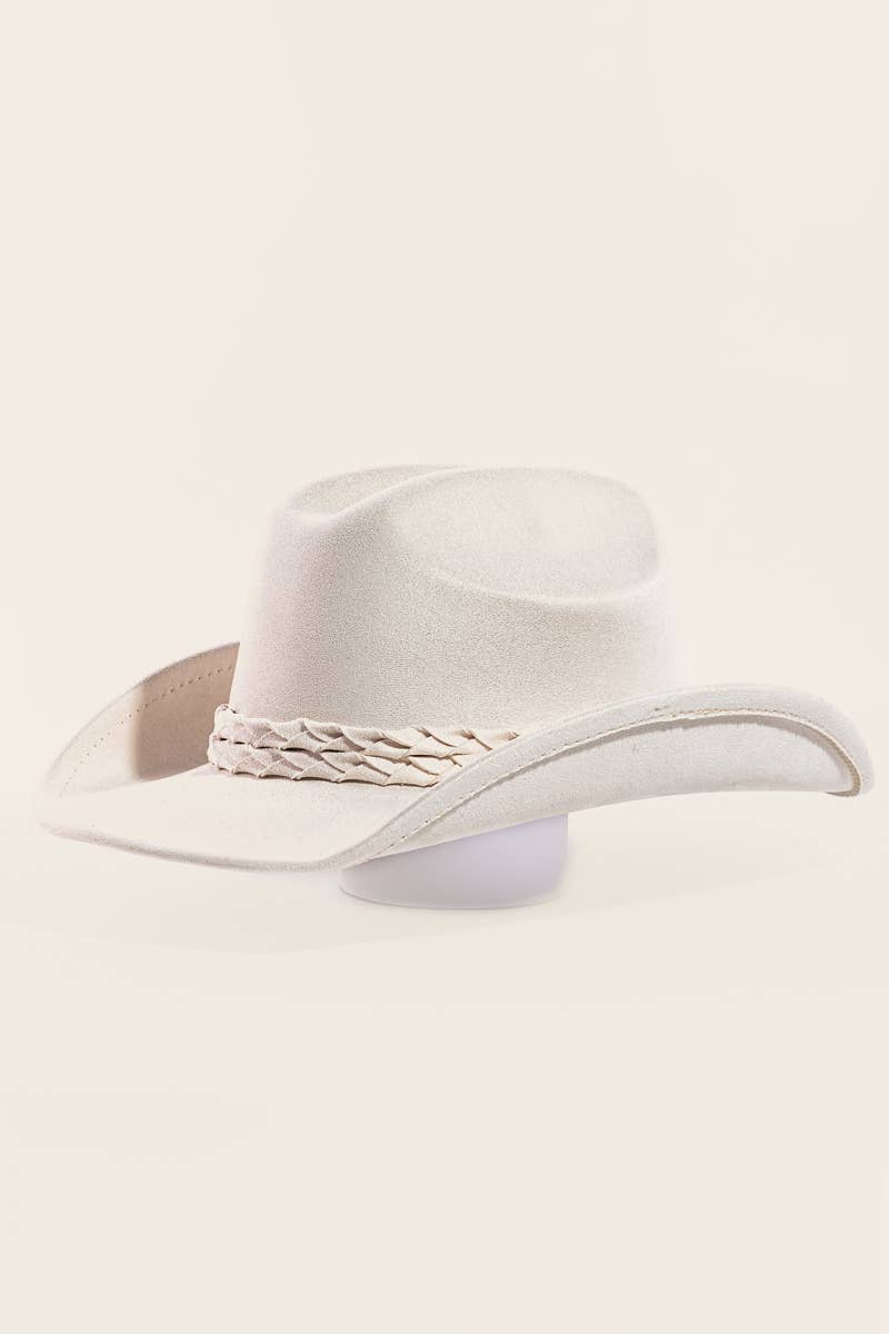 Double Braid Rope Western Cowboy Hat: IV