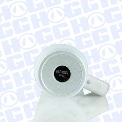 40oz SUBLIMATION CLEAR TRAVELER TUMBLER: WHITE