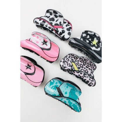 Cowgirl Hair Clip: MIX COLOR / ONE(12)