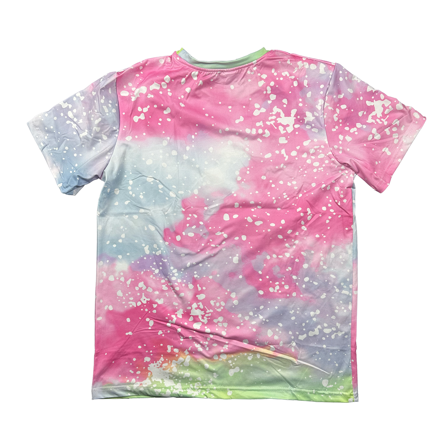 SUBLIMATION T-SHIRTS - BLEACHED: Tie Dye / Large
