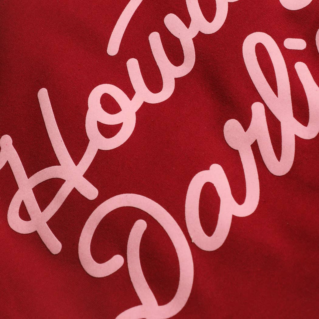 HOWDY DARLIN' Heavyweight Crewneck Sweatshirt: GARNET / M