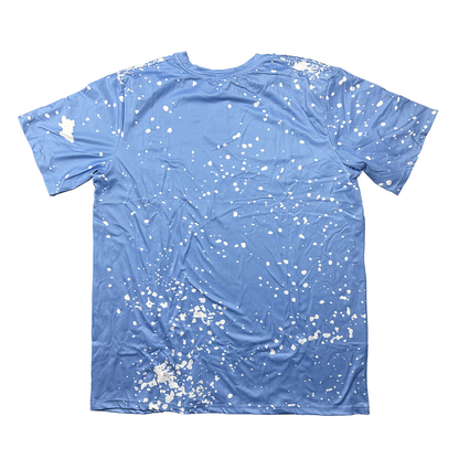 SUBLIMATION T-SHIRTS - BLEACHED: Tie Dye / Small