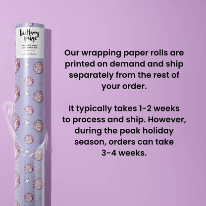 Happy Birth-Tay Wrapping Paper Roll