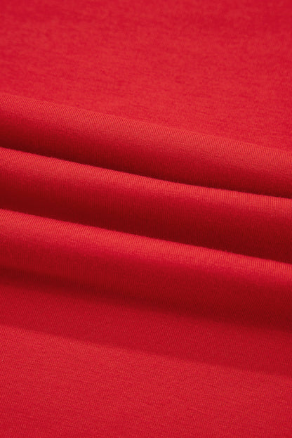 Tomato Red COWBOY Vintage Graphic Loose Tee