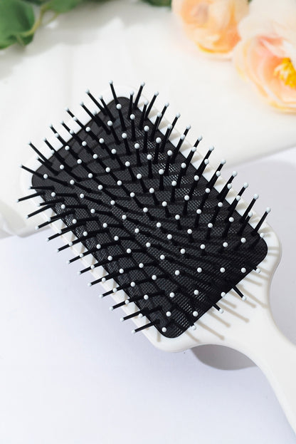 Pink Cute Cherry Plaid Air Cushion Comb