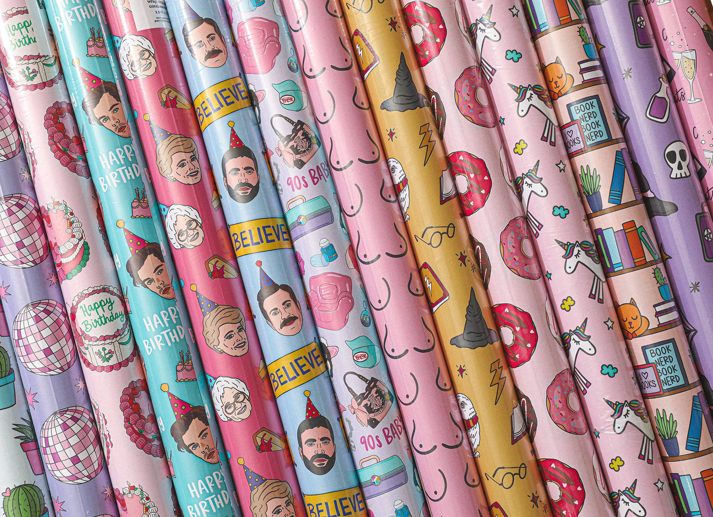 Happy Birth-Tay Wrapping Paper Roll