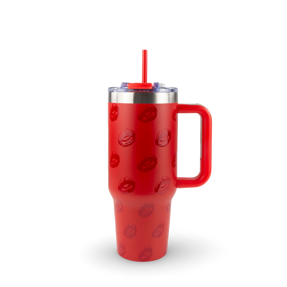 40oz POWDER COATED BIG SWIG TUMBLER - VALENTINE'S COLLECTION: Kisses