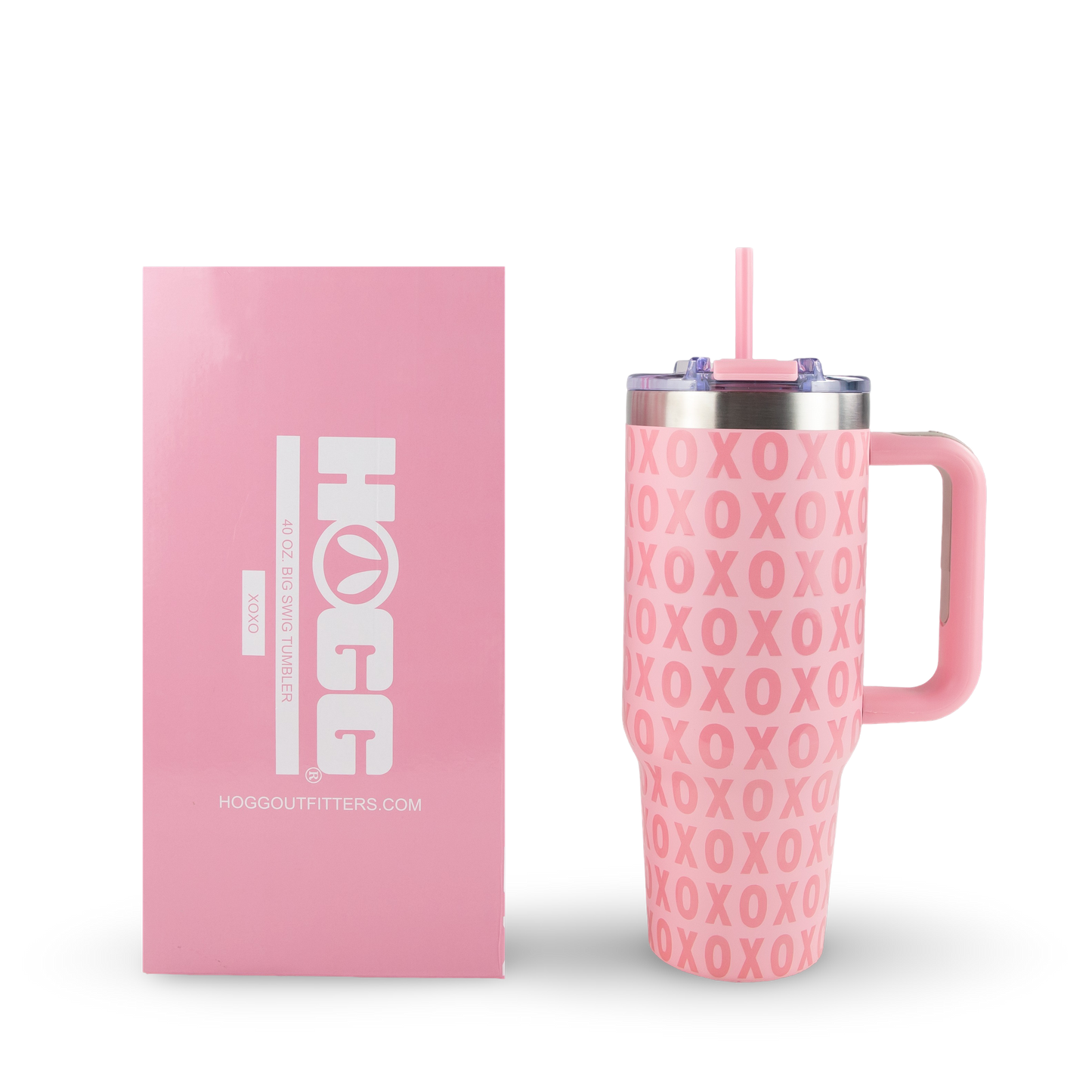 40oz POWDER COATED BIG SWIG TUMBLER - VALENTINE'S COLLECTION: Conversation Heart