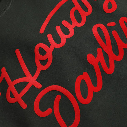 HOWDY DARLIN' Heavyweight Crewneck Sweatshirt: GARNET / XL