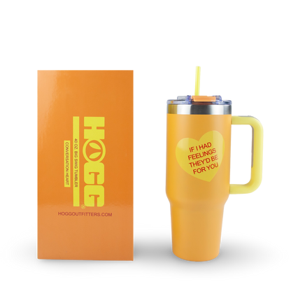 40oz POWDER COATED BIG SWIG TUMBLER - VALENTINE'S COLLECTION: Kisses