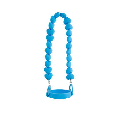 SILICONE PORTABLE ROPE HANDLE - FITS 3oz - 40oz TUMBLERS: Multi Hearts - 3 Pack