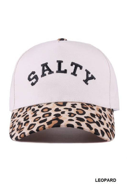 Salty Two-tone Canvas Cotton Cap: CAMO / 1 (ONE SIZE)