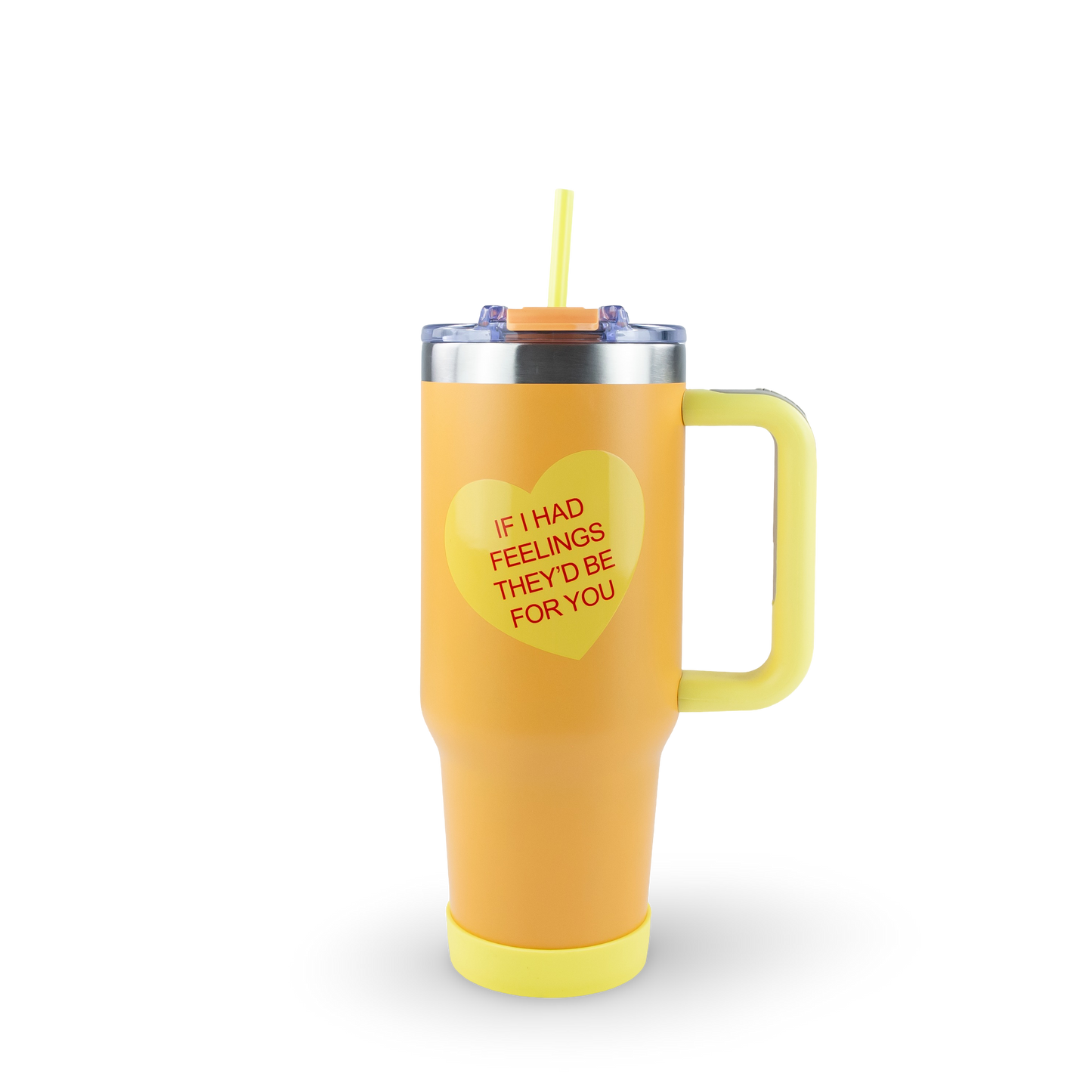 40oz POWDER COATED BIG SWIG TUMBLER - VALENTINE'S COLLECTION: Conversation Heart