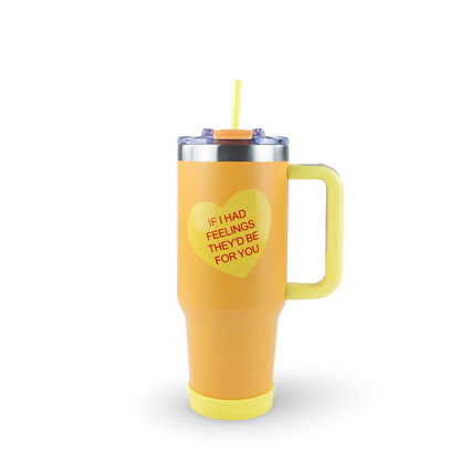 40oz POWDER COATED BIG SWIG TUMBLER - VALENTINE'S COLLECTION: XOXO