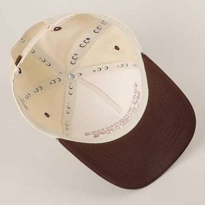 THAT SOUNDS LIKE..Embroidered Two-Tone Trucker Hat: BURGUNDY / One Size