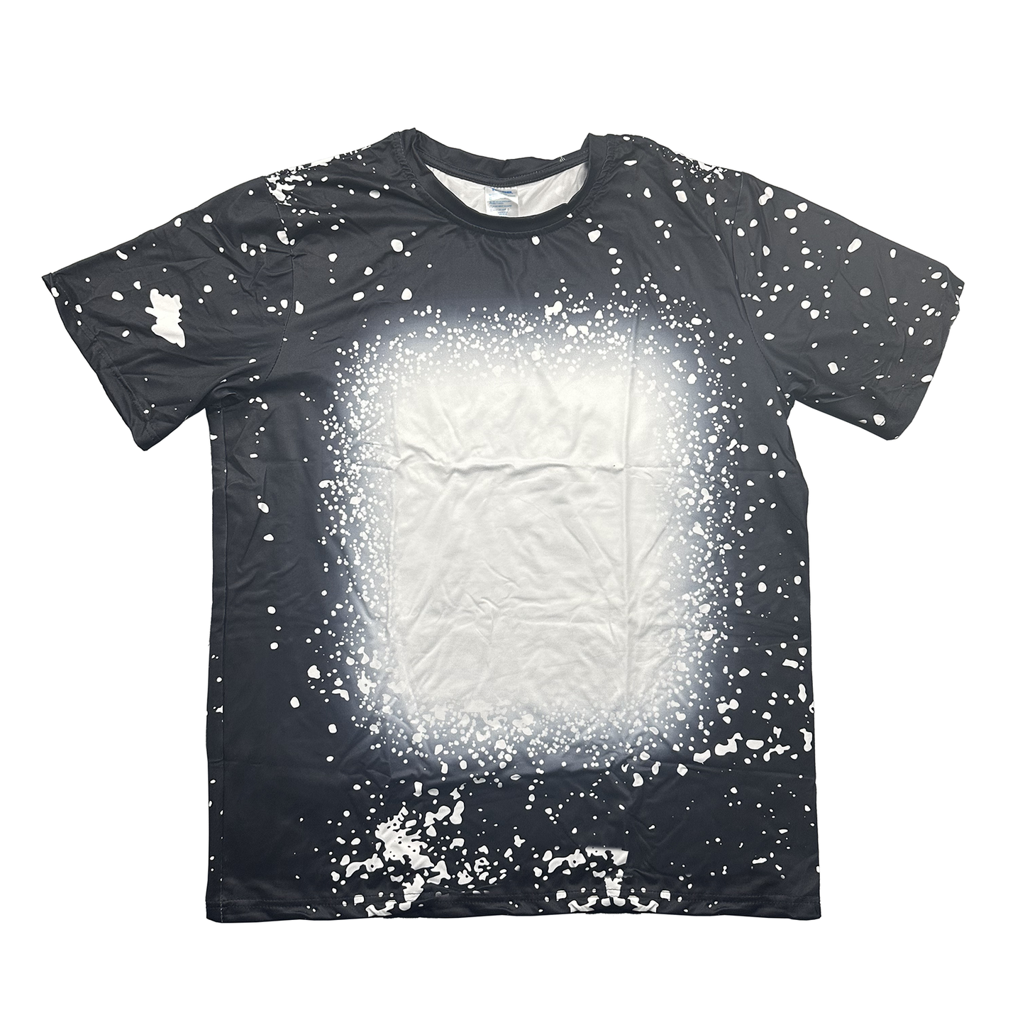 SUBLIMATION T-SHIRTS - BLEACHED: Tie Dye / Large