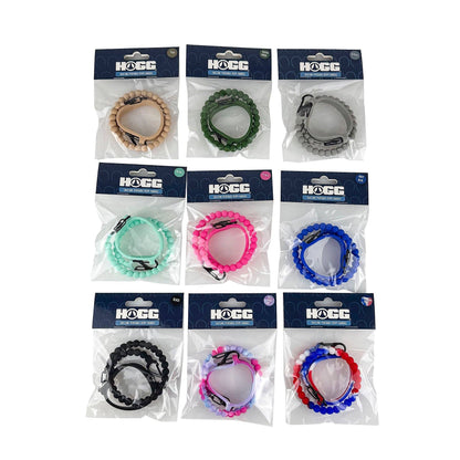 SILICONE PORTABLE ROPE HANDLE - FITS 3oz - 40oz TUMBLERS: Multi Hearts - 3 Pack
