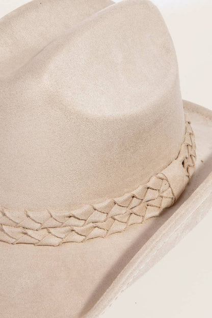 Double Braid Rope Western Cowboy Hat: IV