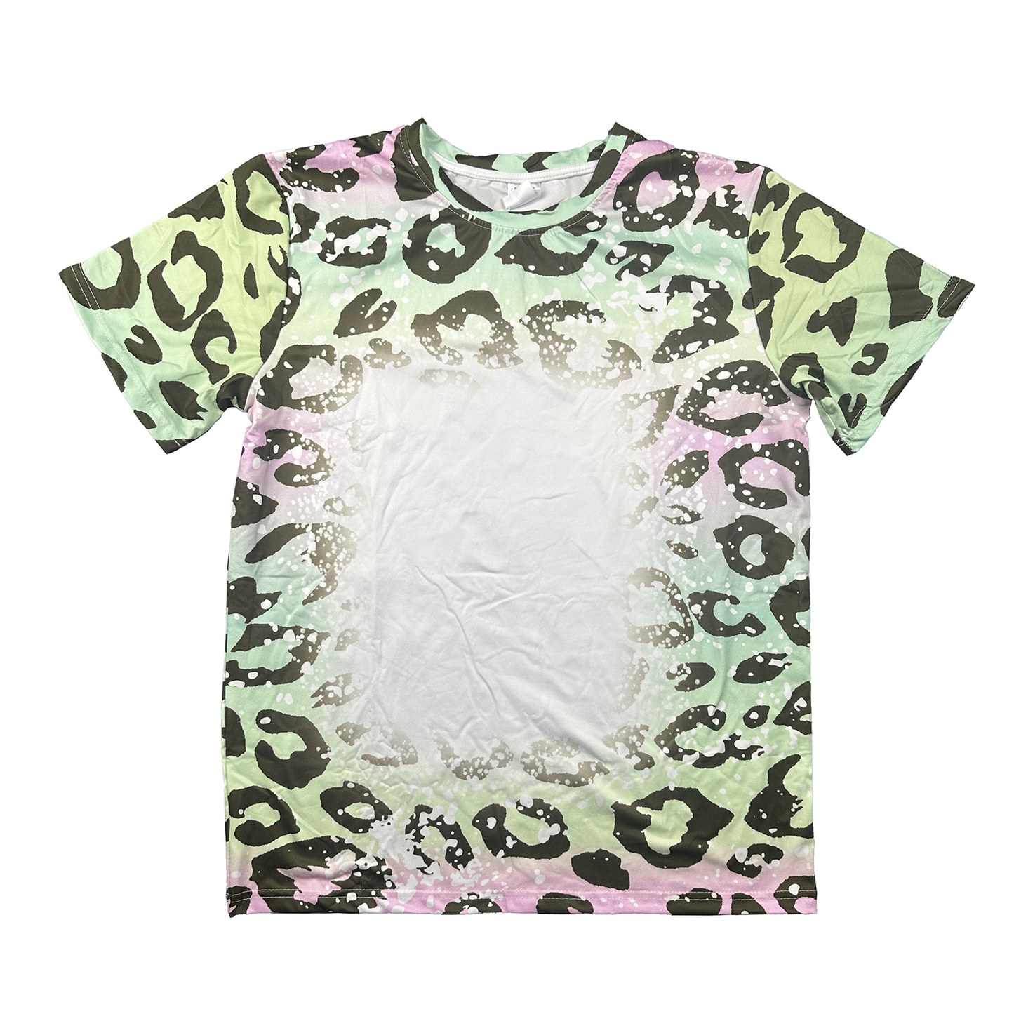 SUBLIMATION T-SHIRTS - BLEACHED: Tie Dye / Small