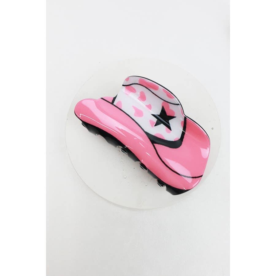 Cowgirl Hair Clip: MIX COLOR / ONE(12)