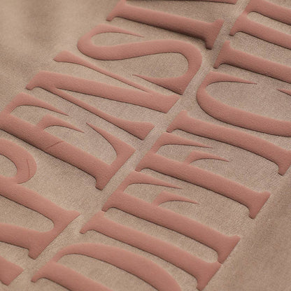 EXPENSIVE & DIFFICULT PUFF MIDWEIGHT Sweatshirt: BROWN SAVANA