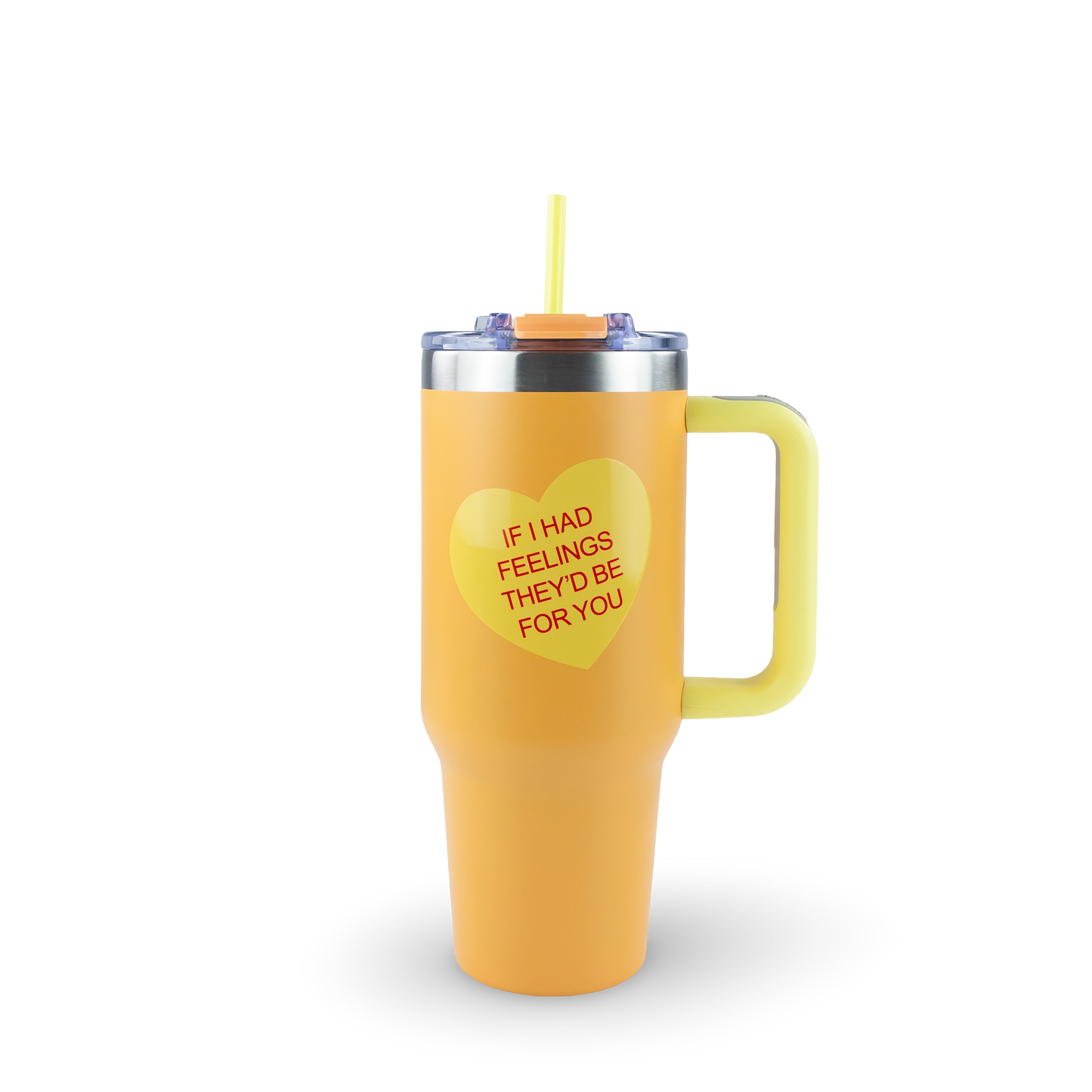 40oz POWDER COATED BIG SWIG TUMBLER - VALENTINE'S COLLECTION: Conversation Heart