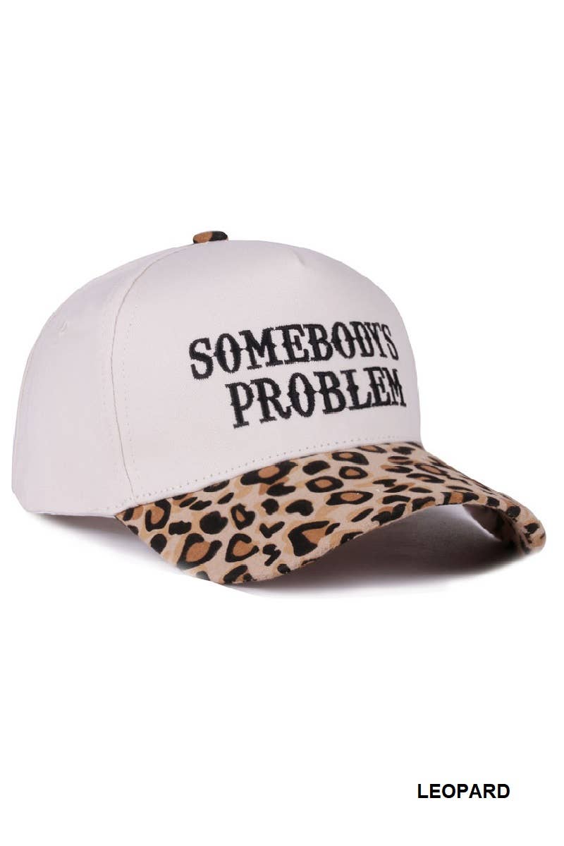 `.0731 Somebody's Problem Two Tone Canvas Cotton Cap SI-28471: ASH MOCHA-186973 / OS
