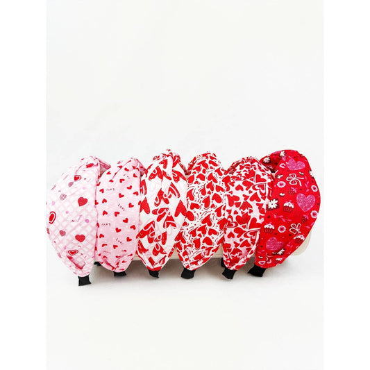 Sweet Heart Headband: MIX COLOR / ONE(12)