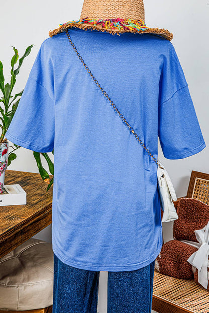 Fashion-W Rodeo Forever Western Graphic Tee: As shown / Missy / M