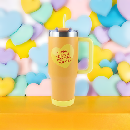 40oz POWDER COATED BIG SWIG TUMBLER - VALENTINE'S COLLECTION: XOXO