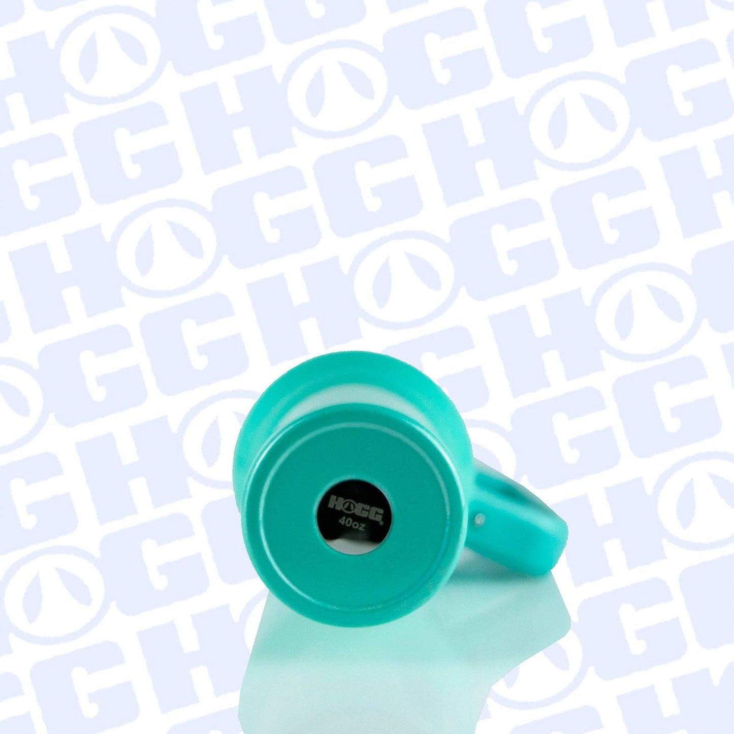 40oz SUBLIMATION CLEAR TRAVELER TUMBLER: OMBRE MINT